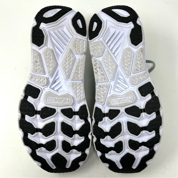 Hoka One One Clifton 6 Land Sea Foam Lace Up Walking Running Sneakers Size 10.5 - Picture 8 of 11